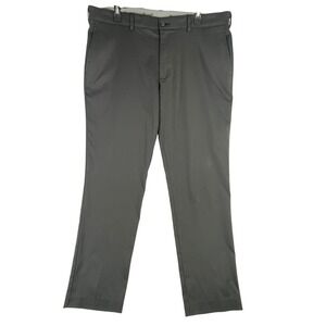Ben Hogan Golf Pants Men 38x32 Black Performance Stretch Flat Front Casual